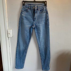 American Eagle High-Waisted Light Wash Jeans